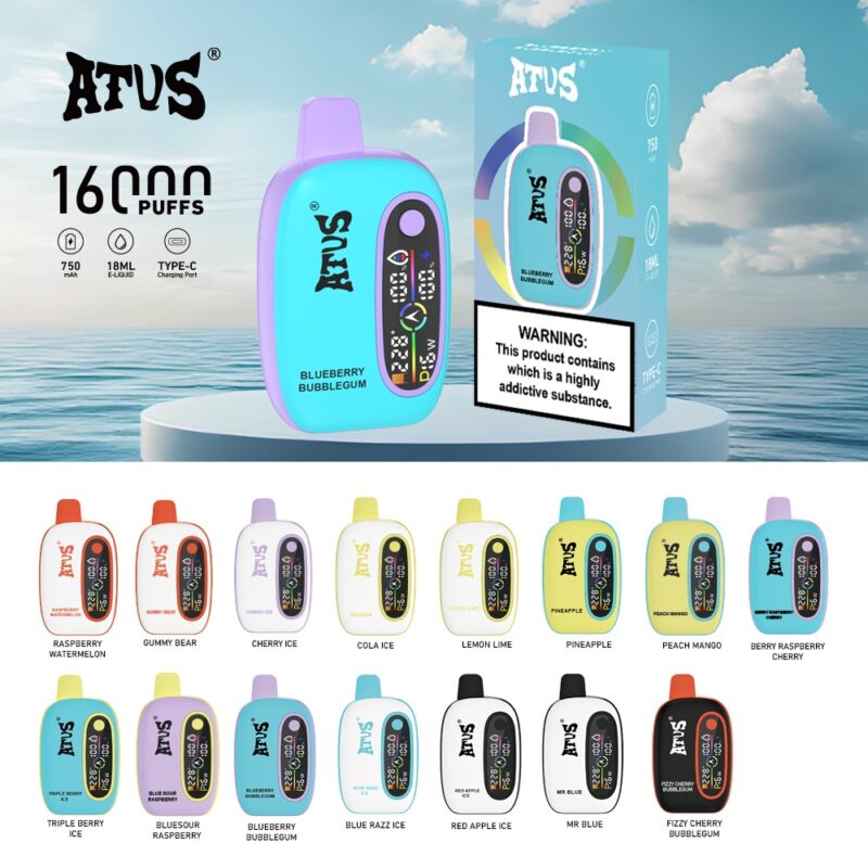 DE016 Vaper Desechable Puffs 16000 Caladas Vapers